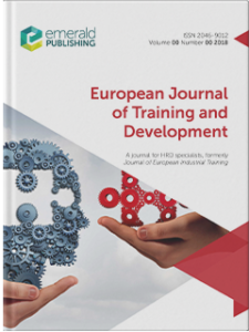 European journal of training and development graphic